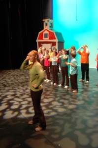 ATY's "Schoolhouse Rock Live! Jr.," October 2011. Director: Anthea Carns. Sets by Jessica L. Jacob. Lights by Kevin McClear. Costumes by Gabriel P. Clark. Photo by Ed Silcox.