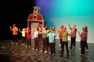 ATY's "Schoolhouse Rock Live! Jr.," October 2011. Director: Anthea Carns. Sets by Jessica L. Jacob. Lights by Kevin McClear. Costumes by Gabriel P. Clark. Photo by Ed Silcox.