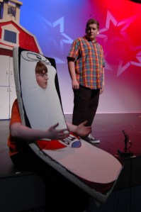 ATY's "Schoolhouse Rock Live! Jr.," October 2011. Director: Anthea Carns. Sets by Jessica L. Jacob. Lights by Kevin McClear. Costumes by Gabriel P. Clark and Deanna Williams. Photo by Ed Silcox.